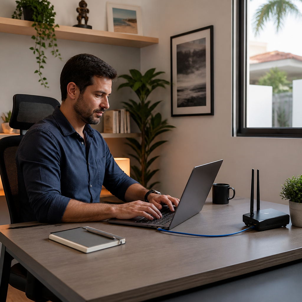 5 sinais de que seu home office está pedindo cabo de rede