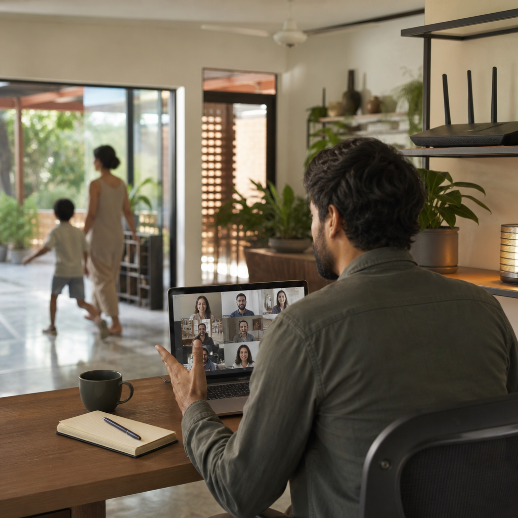 Home office no calor de MS: quando o Wi-Fi começa a sofrer
