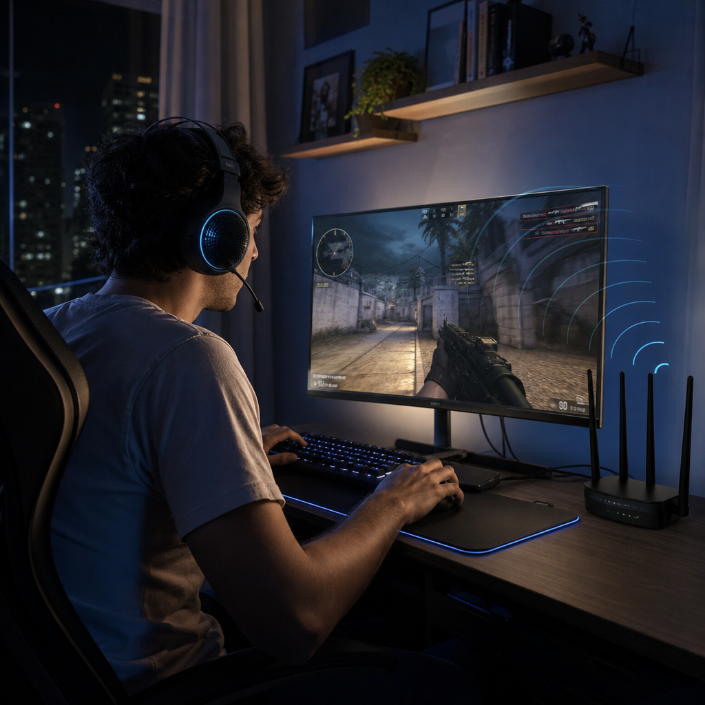 Ping baixo ou internet rápida: o que ganha o jogo de verdade?