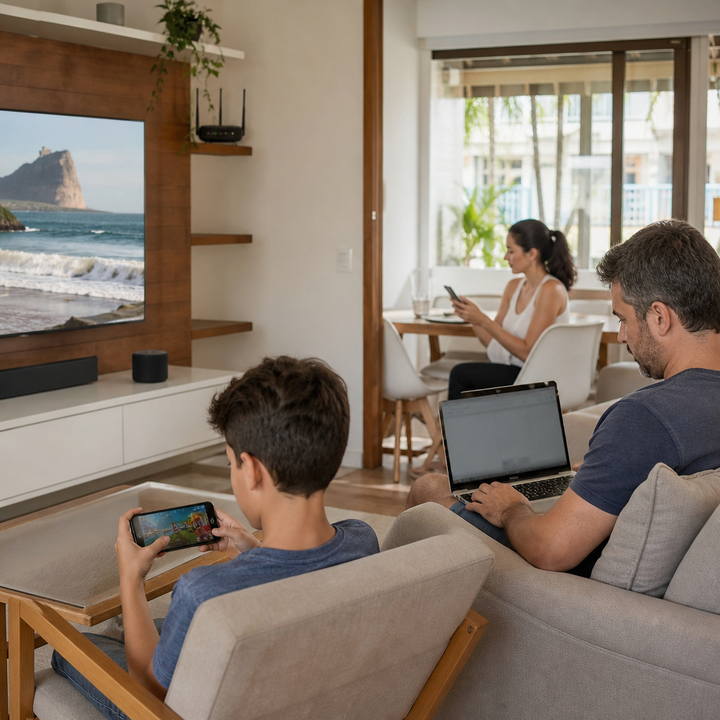 Quantos dispositivos sua rede aguenta antes de engasgar?