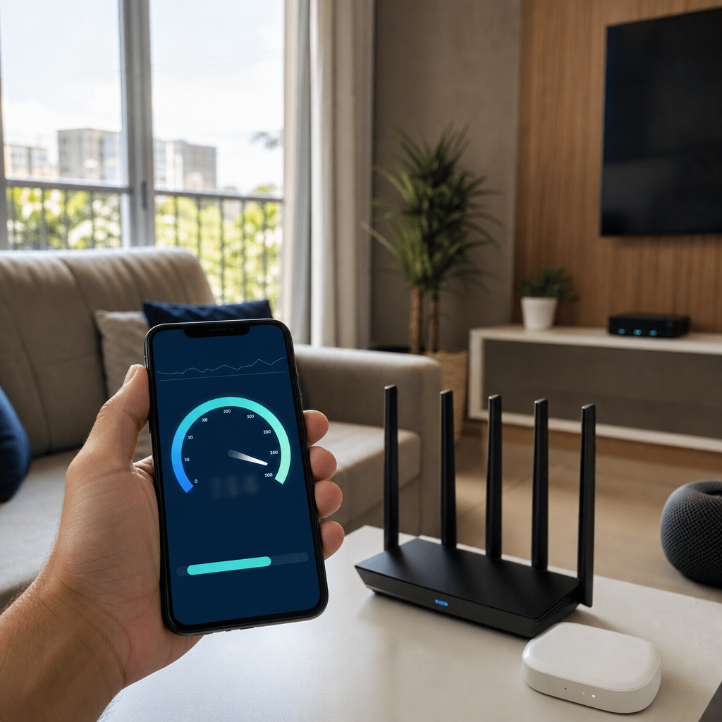 Seu celular pega menos Mega que o plano? O motivo quase nunca é o roteador