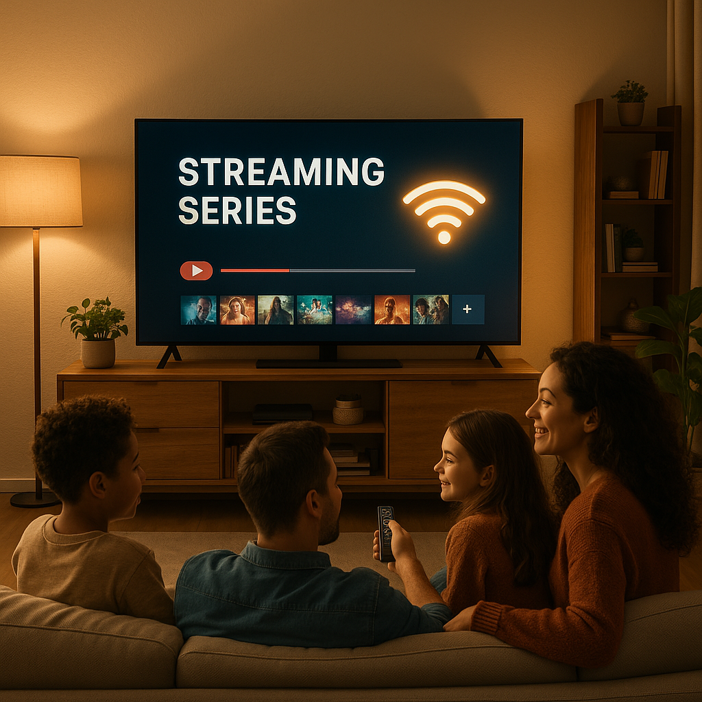 Streaming em Alta: Sua Internet Está Preparada para a Nova Temporada?